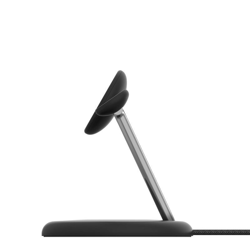 slide 11 of 11, Belkin Qi2 3-in-1 Wireless Charging Stand - Black, 1 ct