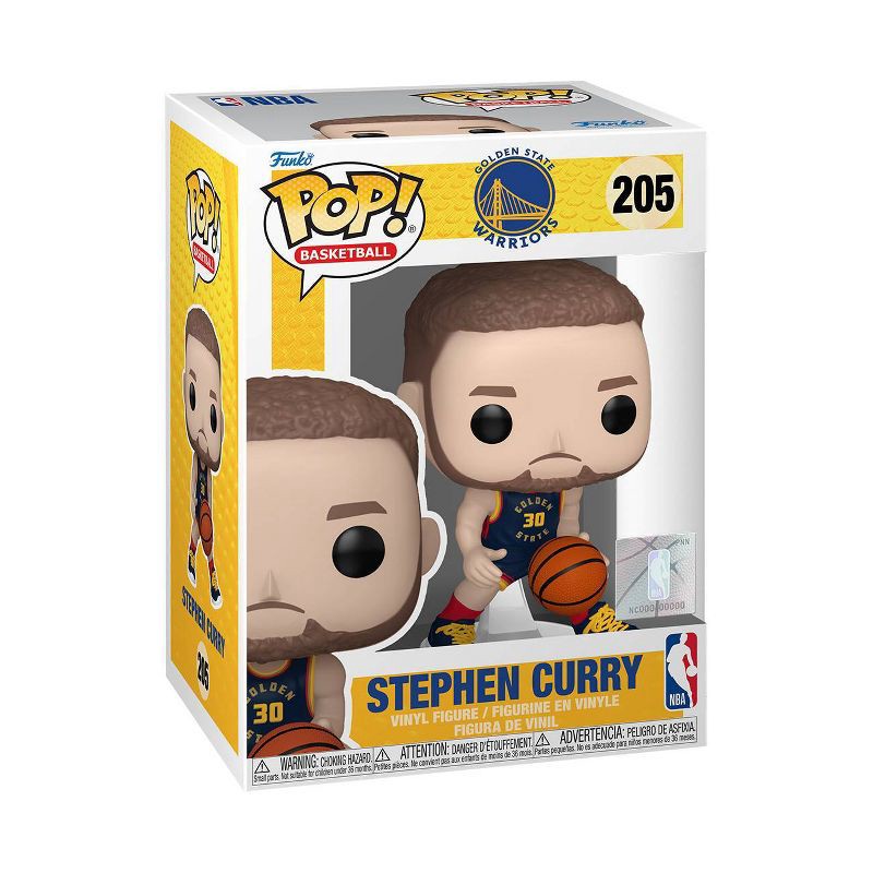 slide 2 of 3, Funko POP! NBA: Golden State Warriors - Stephen Curry, 1 ct