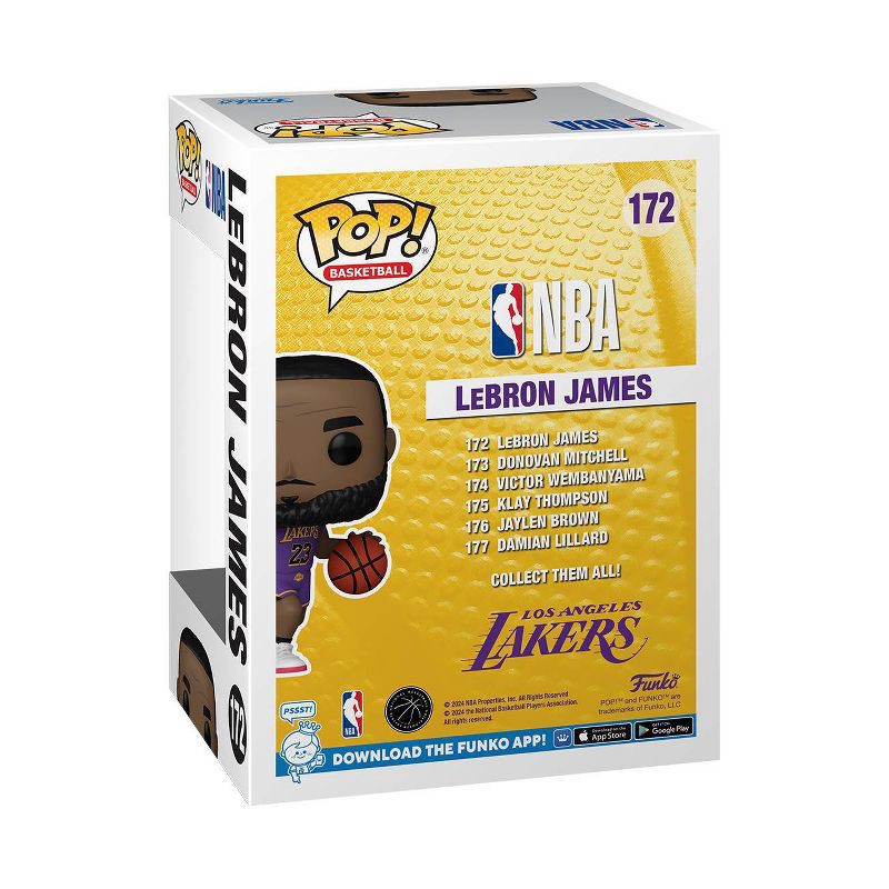 slide 2 of 3, Funko POP! NBA: Los Angeles Lakers - LeBron James, 1 ct