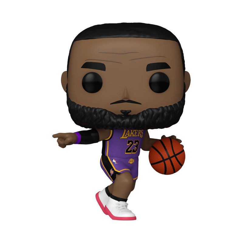 slide 3 of 3, Funko POP! NBA: Los Angeles Lakers - LeBron James, 1 ct