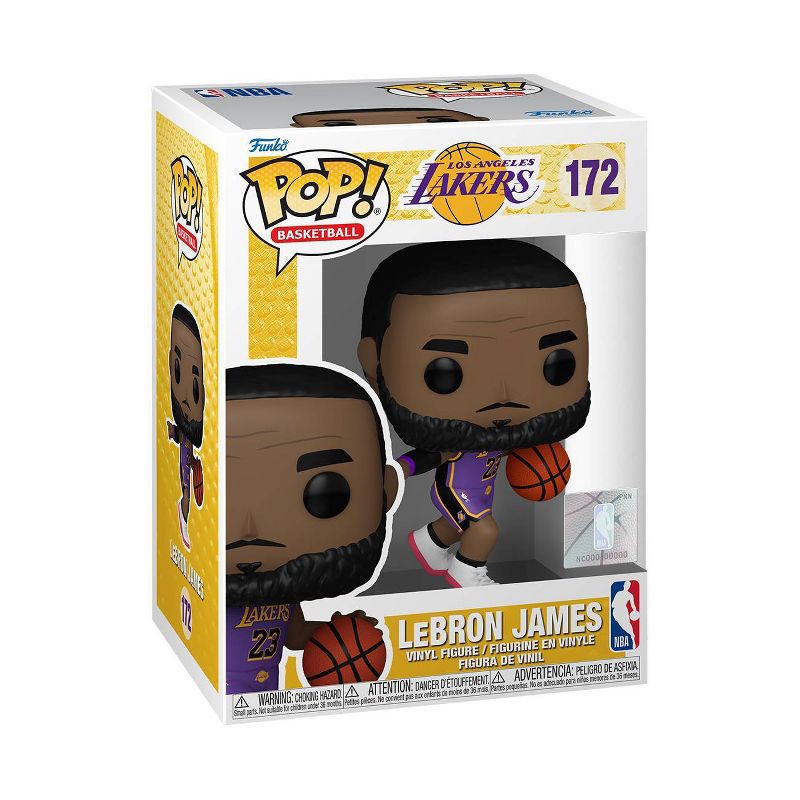 slide 1 of 3, Funko POP! NBA: Los Angeles Lakers - LeBron James, 1 ct