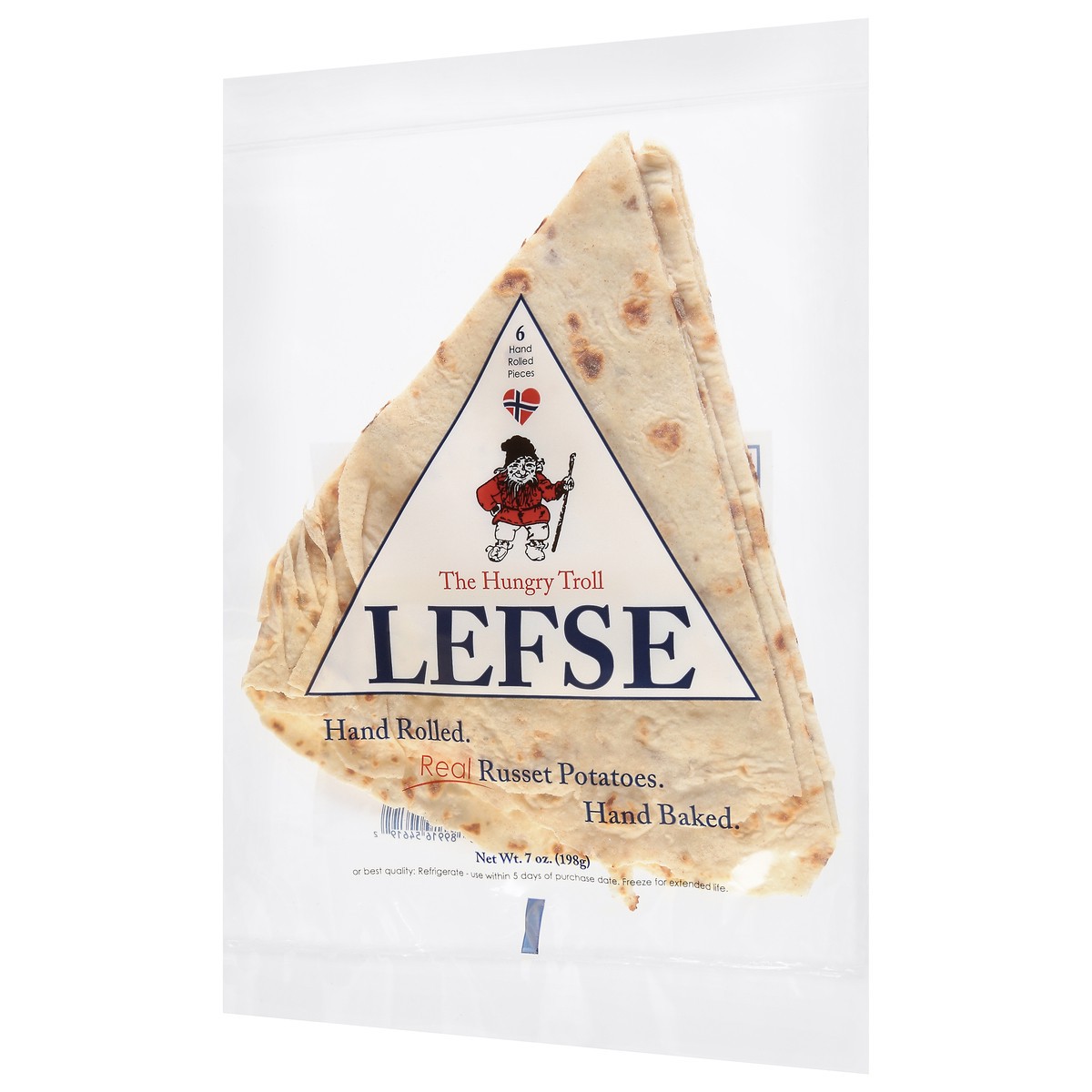 slide 9 of 13, Lefse Russet Potatoes Flatbreads 6 ea, 6 ct
