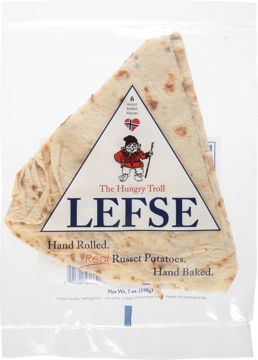 slide 8 of 13, Lefse Russet Potatoes Flatbreads 6 ea, 6 ct