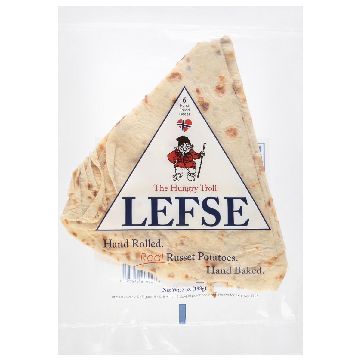 slide 2 of 13, Lefse Russet Potatoes Flatbreads 6 ea, 6 ct