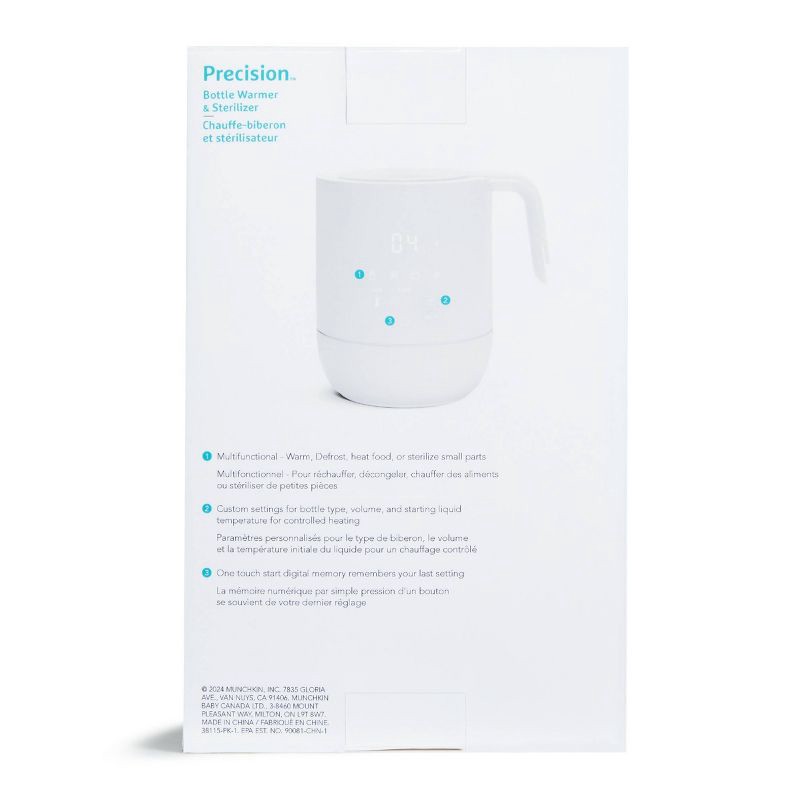 slide 7 of 7, Munchkin Precision Digital Bottle Warmer, 1 ct