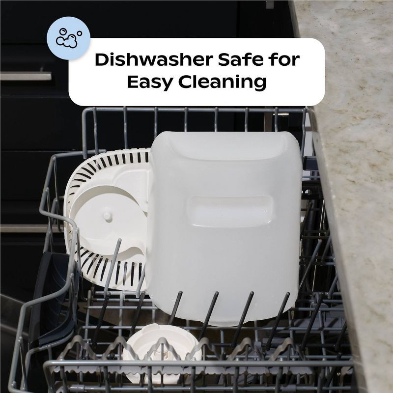 slide 8 of 17, Canopy 4-in-1 Dishwasher Safe and Mold Inhibiting Humidifier - White, 1 ct