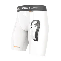 Shock Doctor 221 Core Compression Short With BioFlex Cup Youth - Med
