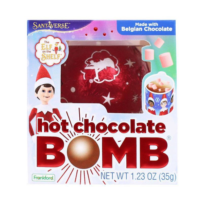 slide 1 of 3, Elf on the Shelf Elf on Shelf Hot Chocolate Bomb - 1.23oz, 1.23 oz