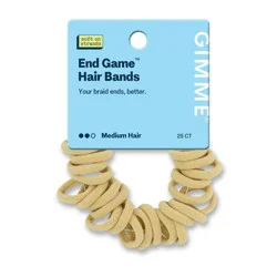 Gimme Beauty End Game Braid Hair Bands for Medium Hair - Blonde - 25ct