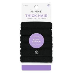 Gimme Beauty Extra Stretch Thick Hair Bands - 6pk