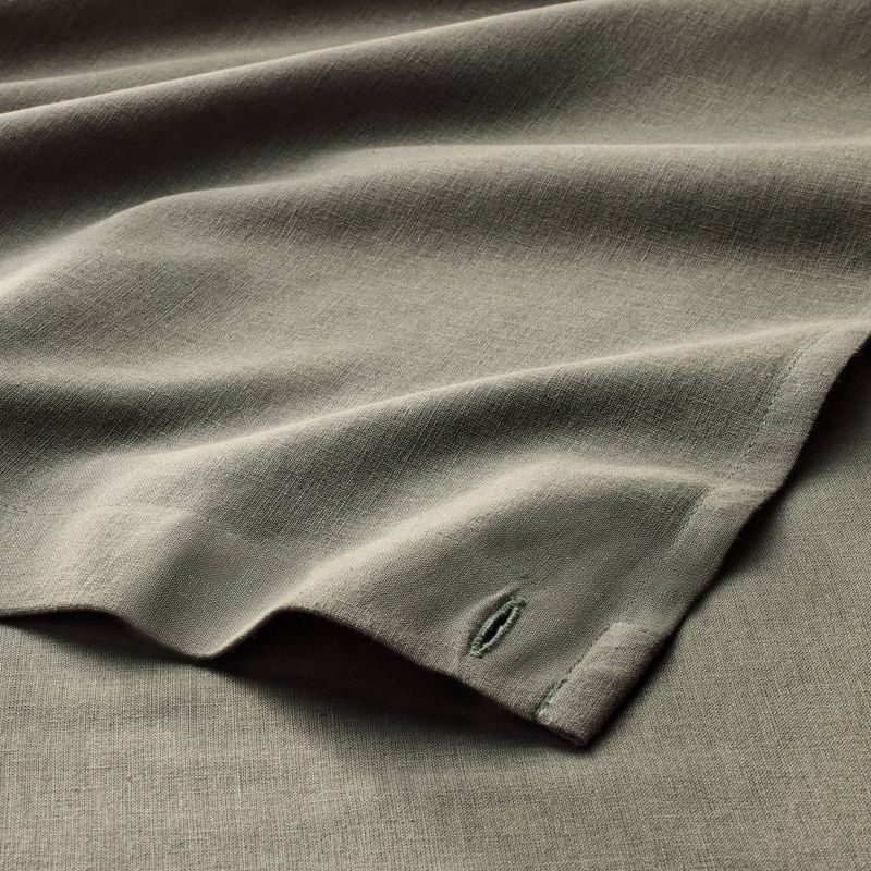 slide 3 of 3, 72"x72" Linen Shower Curtain Gray - Casaluna™, 1 ct