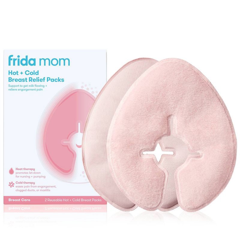 slide 1 of 6, Frida Mom Cold and Heat Breast Warmers - 2ct, 2 ct