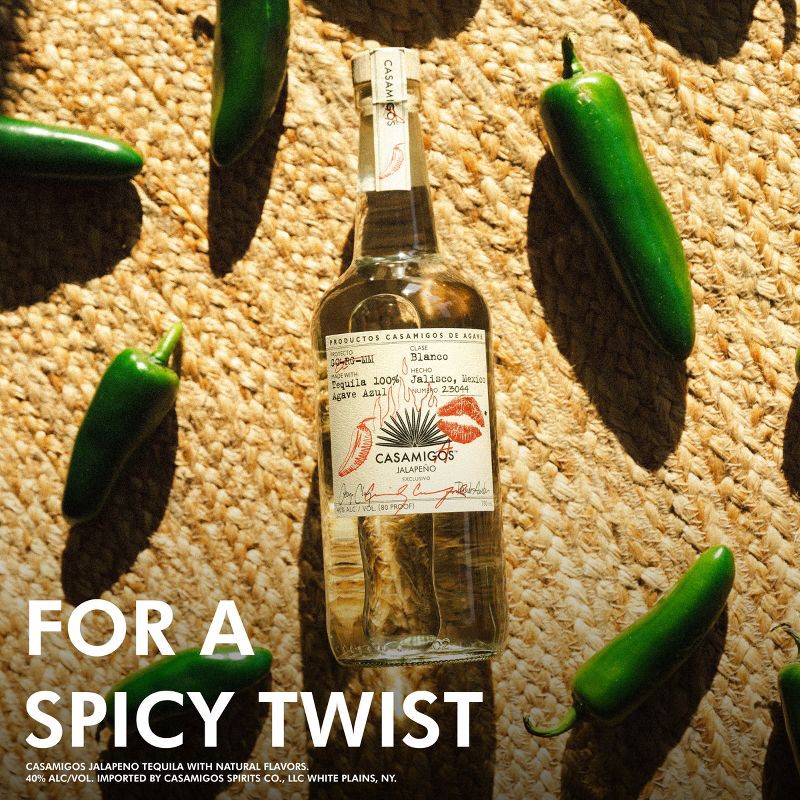 slide 3 of 10, Casamigos Casamigas Jalapeno Tequila - 750ml Bottle, 750 ml