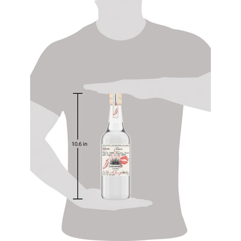 slide 10 of 10, Casamigos Casamigas Jalapeno Tequila - 750ml Bottle, 750 ml