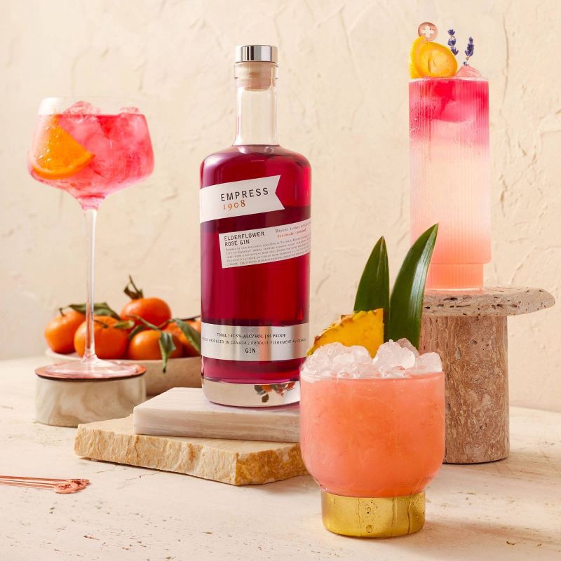 slide 2 of 5, Empress 1908 Elderflower Rose Gin - 750ml Bottle, 750 ml