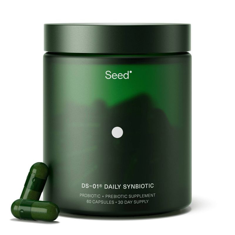 slide 1 of 11, Seed Daily Synbiotic Probiotic Capsules - 60ct, 60 ct