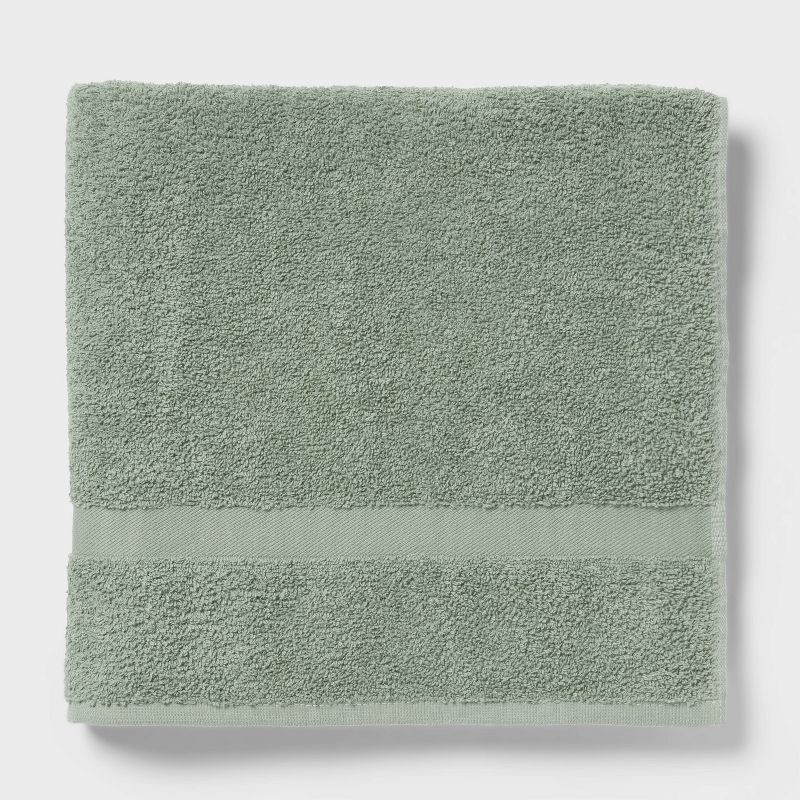 slide 1 of 3, Bath Towel Sage Green - Room Essentials™, 1 ct