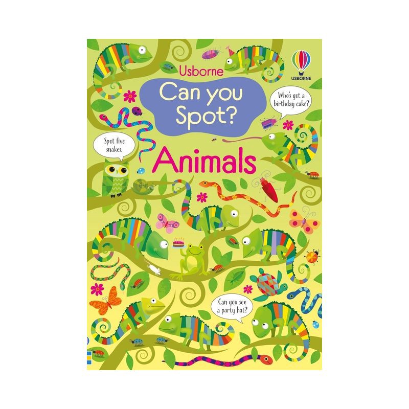 slide 1 of 1, Usborne Books Can You Spot? Animals - by Kirsteen Robson (Paperback), 1 ct