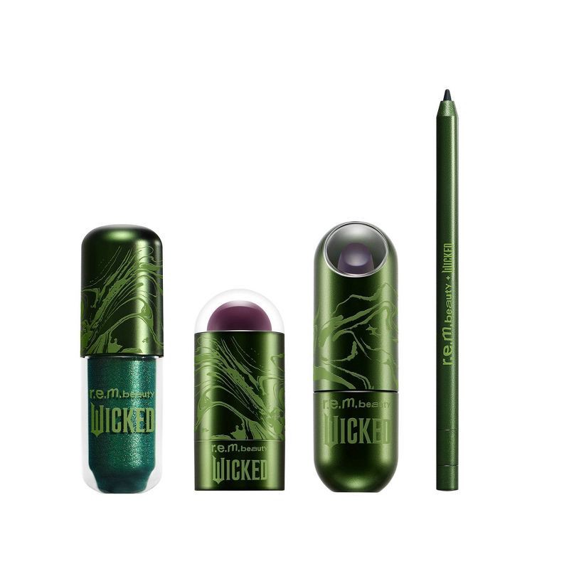 slide 2 of 8, r.e.m. beauty x Wicked Elphaba Makeup Set - 4pc - Ulta Beauty, 4 ct