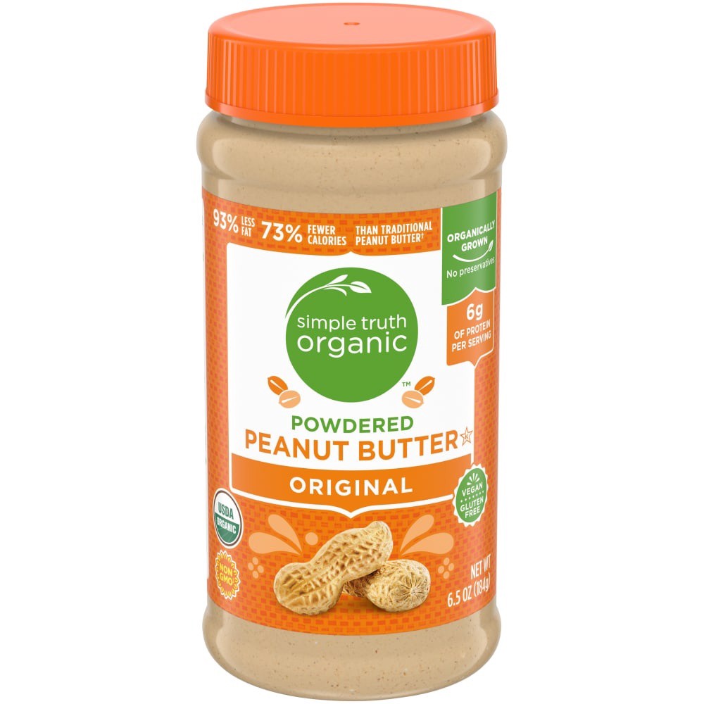 slide 2 of 3, Simple Truth Organic Original Powdered Peanut Butter, 6.5 oz