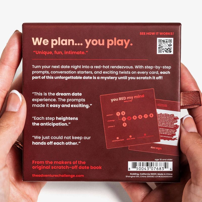 slide 6 of 7, The Adventure Challenge Date Night Experience Couples Game, 1 ct