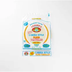 Romeros Romero's Casera Style Flour Tortillas - 8ct / 7oz