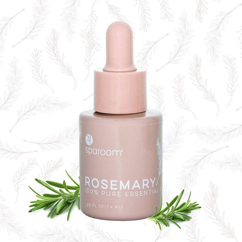 slide 4 of 5, SpaRoom Rosemary Essential Oil .25 fl oz, 7.4 ml