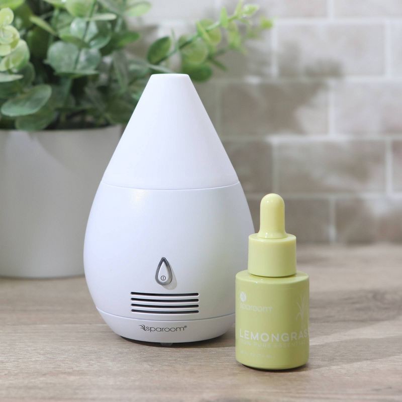 slide 5 of 5, Lemongrass Essential Oil .25 fl oz - SpaRoom, 0.25 fl oz