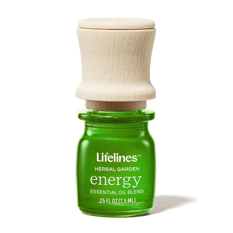 slide 1 of 7, Lifelines Energy Herbal Garden Essential Oil Blend, 1 ct