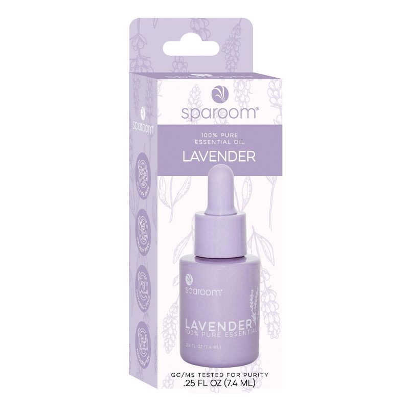 slide 2 of 5, SpaRoom Lavender Essential Oil .25 fl oz, 0.25 fl oz
