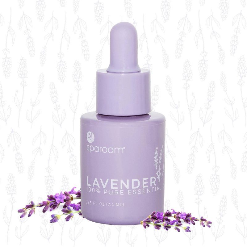 slide 4 of 5, SpaRoom Lavender Essential Oil .25 fl oz, 0.25 fl oz