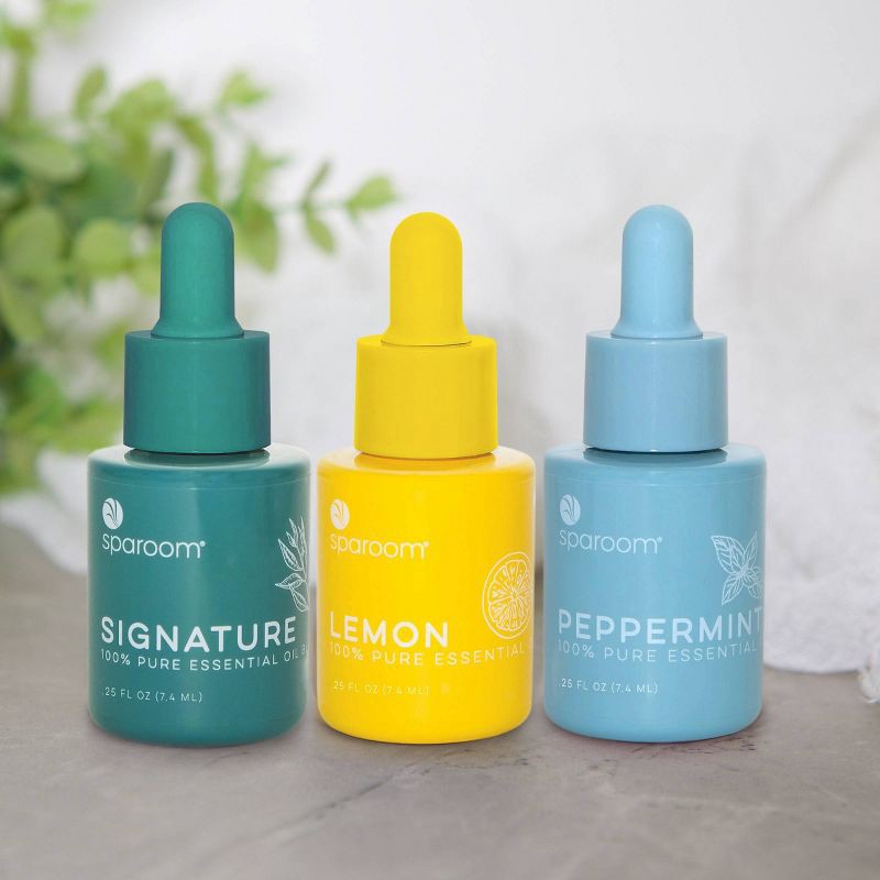 slide 3 of 5, Daily Essential Oil 3pk 7.4ml - SpaRoom, 3 ct, 7.4 ml