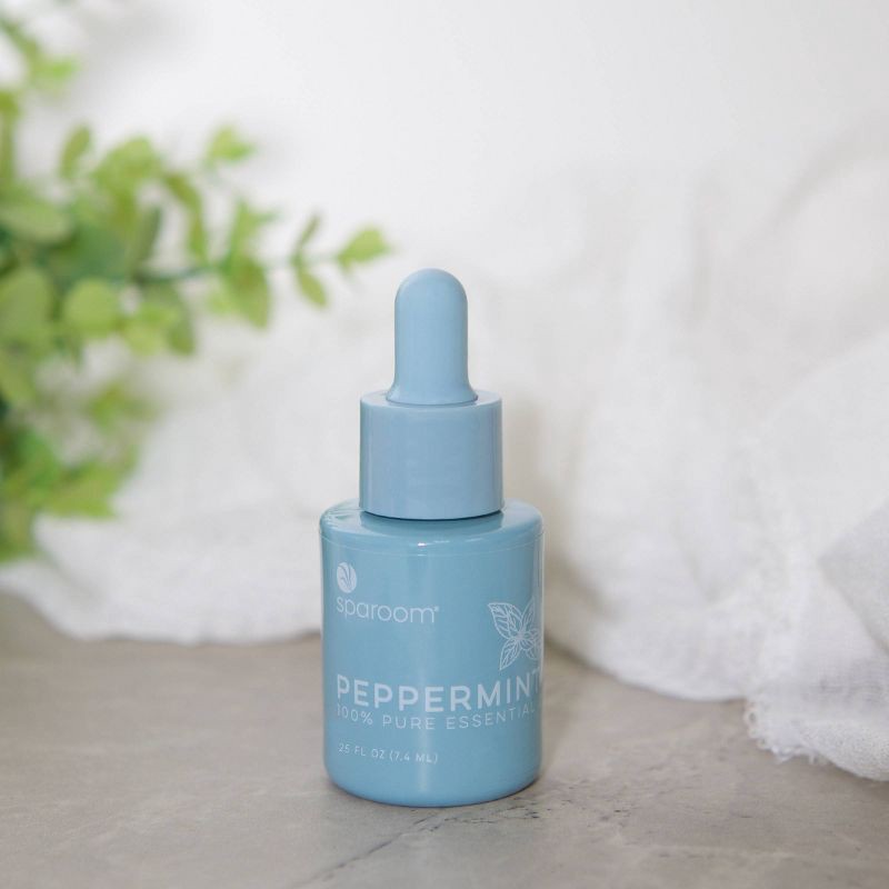 slide 3 of 5, SpaRoom Peppermint Essential Oil .25 fl oz, 0.25 fl oz