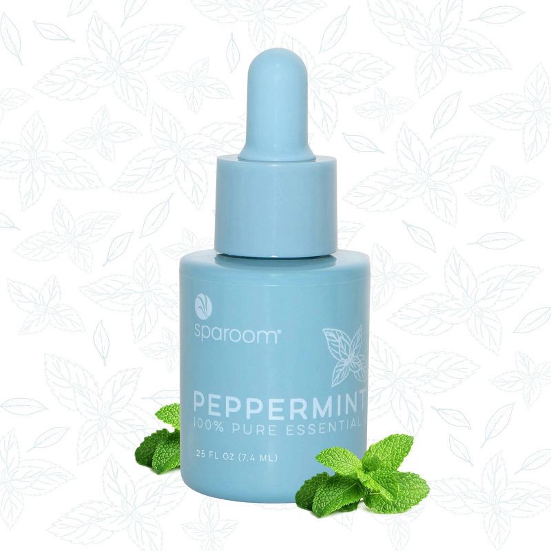 slide 4 of 5, SpaRoom Peppermint Essential Oil .25 fl oz, 0.25 fl oz