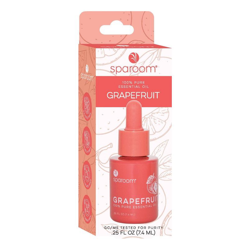 slide 2 of 5, SpaRoom Grapefruit Essential Oil .25 fl oz, 7.4 ml