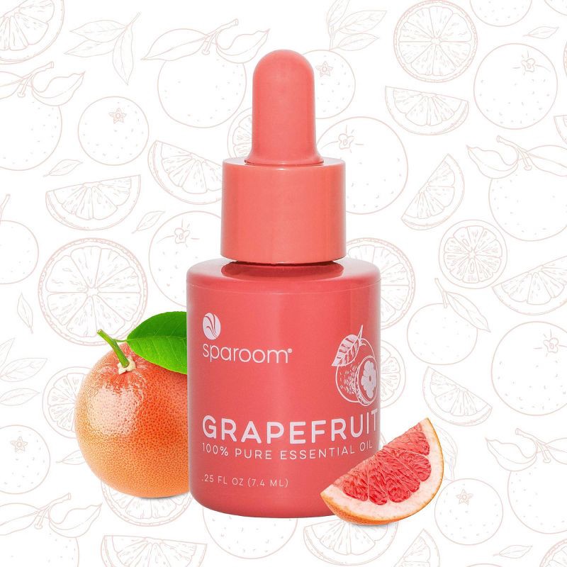slide 4 of 5, SpaRoom Grapefruit Essential Oil .25 fl oz, 7.4 ml