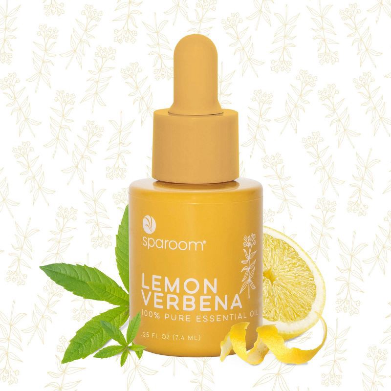 slide 4 of 5, SpaRoom Lemon Verbena Essential Oil .25 fl oz, 0.25 fl oz