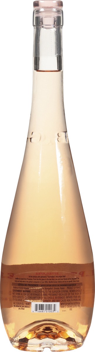slide 2 of 9, B&G Barton & Guestier Cotes De Provence Rose, 750 ml