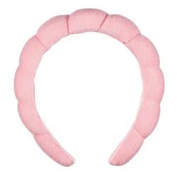 Conair Spa Bubble Polyester Headband - Pink