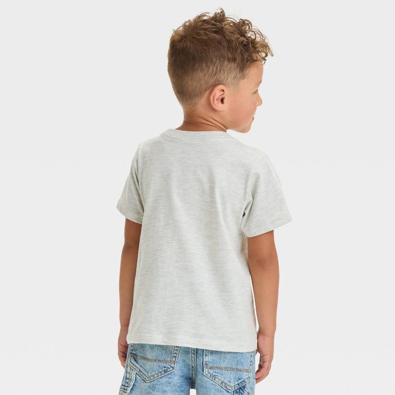 slide 3 of 4, Toddler Boys' Monster Jam T-Shirt - Beige 4T, 1 ct