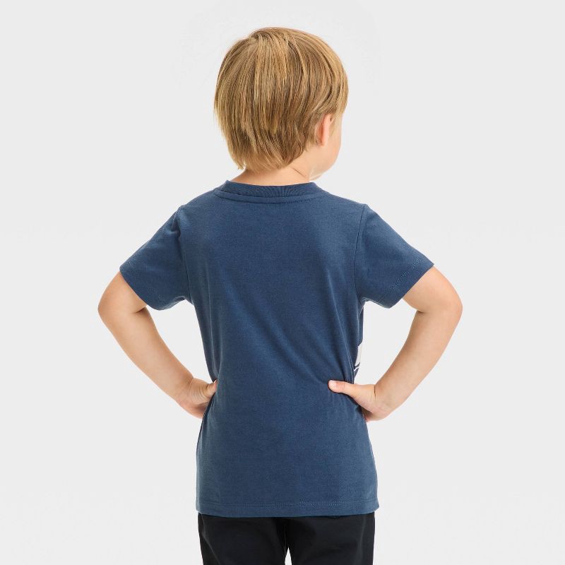 slide 2 of 3, Toddler Boys' Disney Mickey Mouse T-Shirt - Blue 5T, 1 ct