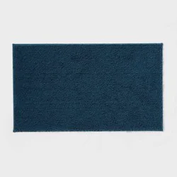 20"x34" Performance Plus Plush Non Skid Bath Rug Turquoise - Threshold™