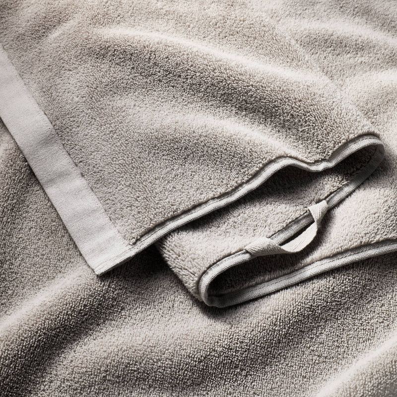 slide 3 of 4, 2pk Modal Hand Towel Gray - Casaluna™, 2 ct