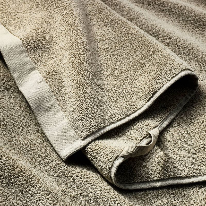 slide 3 of 4, 2pk Modal Hand Towel Olive - Casaluna™, 2 ct