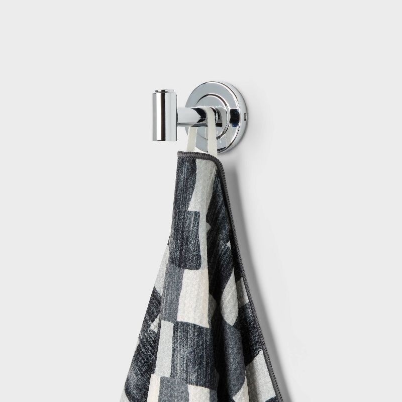 slide 4 of 4, Quick Dry Waffle Color Block Oversized Bath Towel Watercolor - Room Essentials™, 1 ct