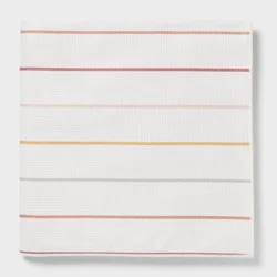 Quick Dry Waffle Multi Striped Oversized Bath Towel - Room Essentials™