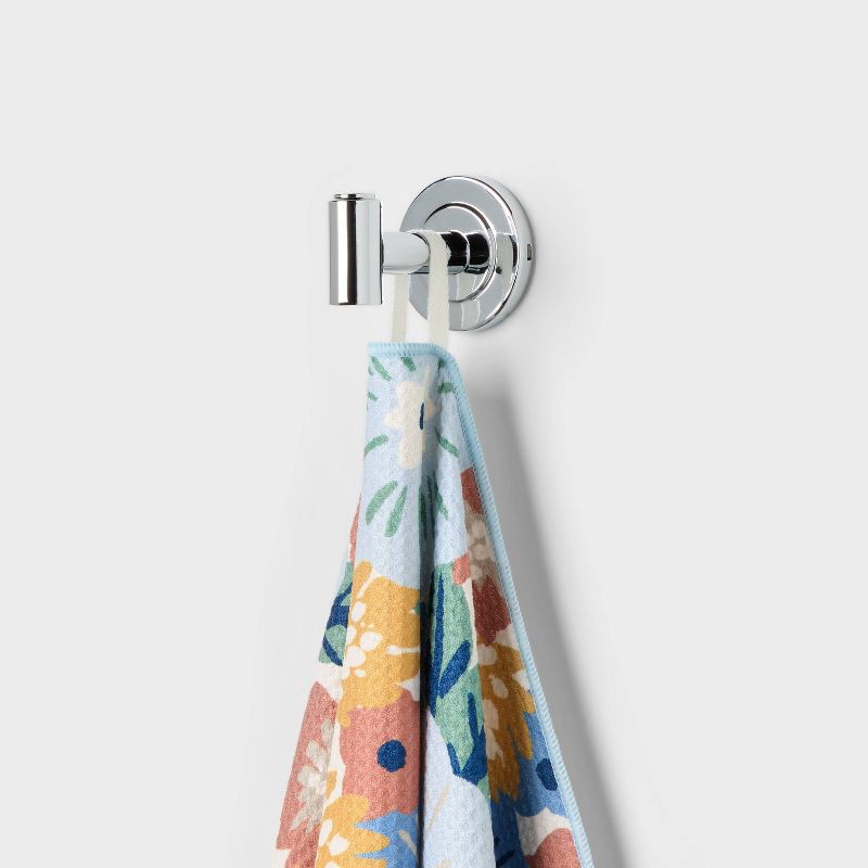 slide 4 of 4, Quick Dry Waffle All Over Floral Oversized Bath Towel - Room Essentials™, 1 ct