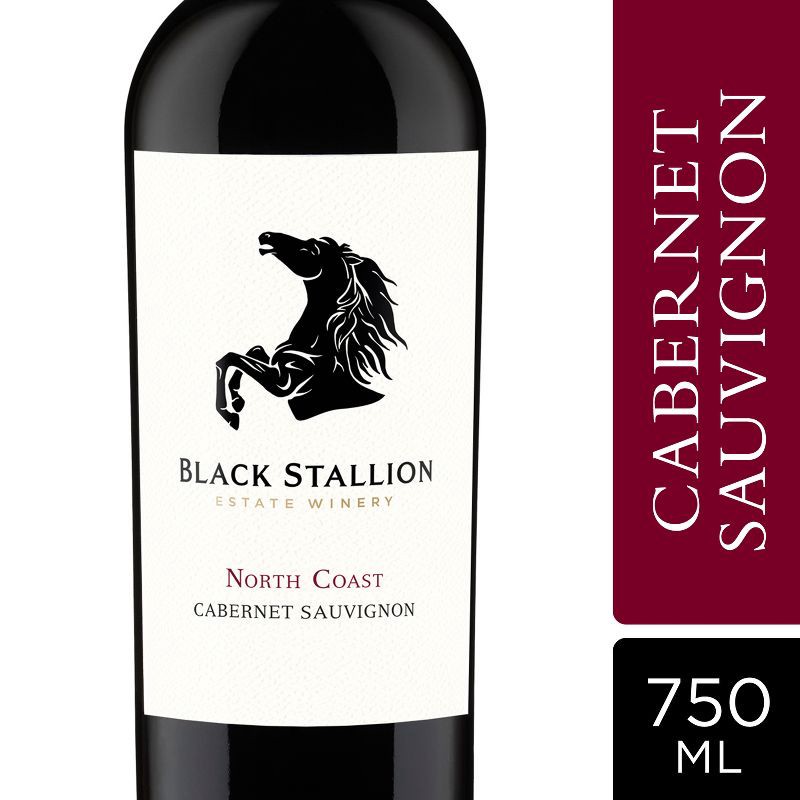 slide 2 of 6, Black Stallion North Coast Cabernet Sauvignon - 750ml Bottle, 750 ml