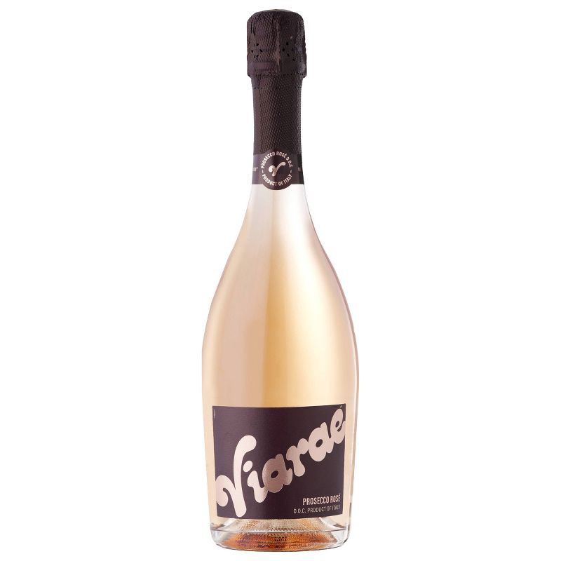 slide 1 of 8, Viarae Prosecco Brut Rose - 750ml Bottle, 750 ml