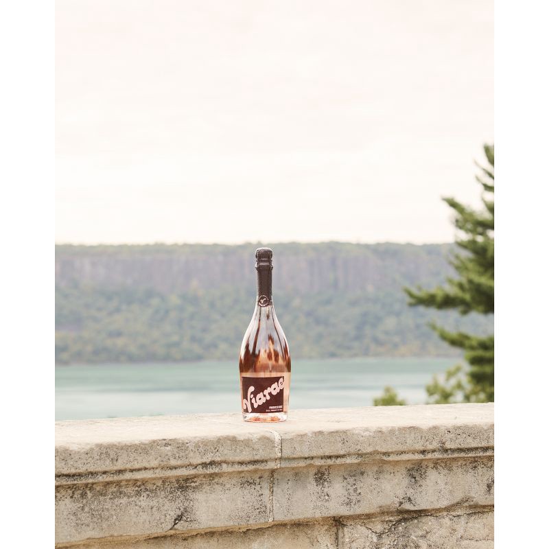 slide 6 of 8, Viarae Prosecco Brut Rose - 750ml Bottle, 750 ml